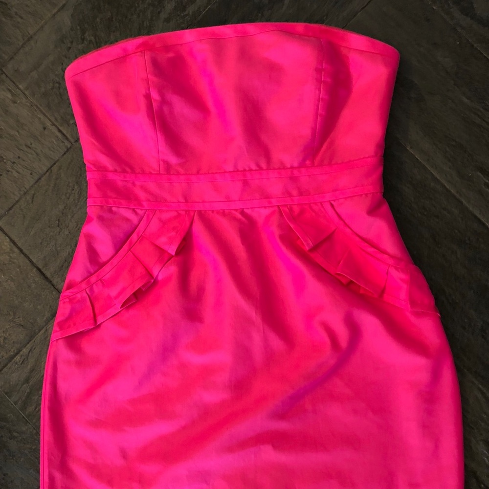 J.Crew Strapless dress with pockets